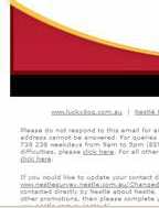 Lucky Dog email